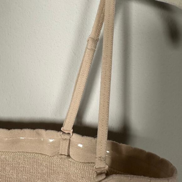 Anthropologie Nude Removable Strap Bandeau Bra Women's L/XL - Picture 4 of 5